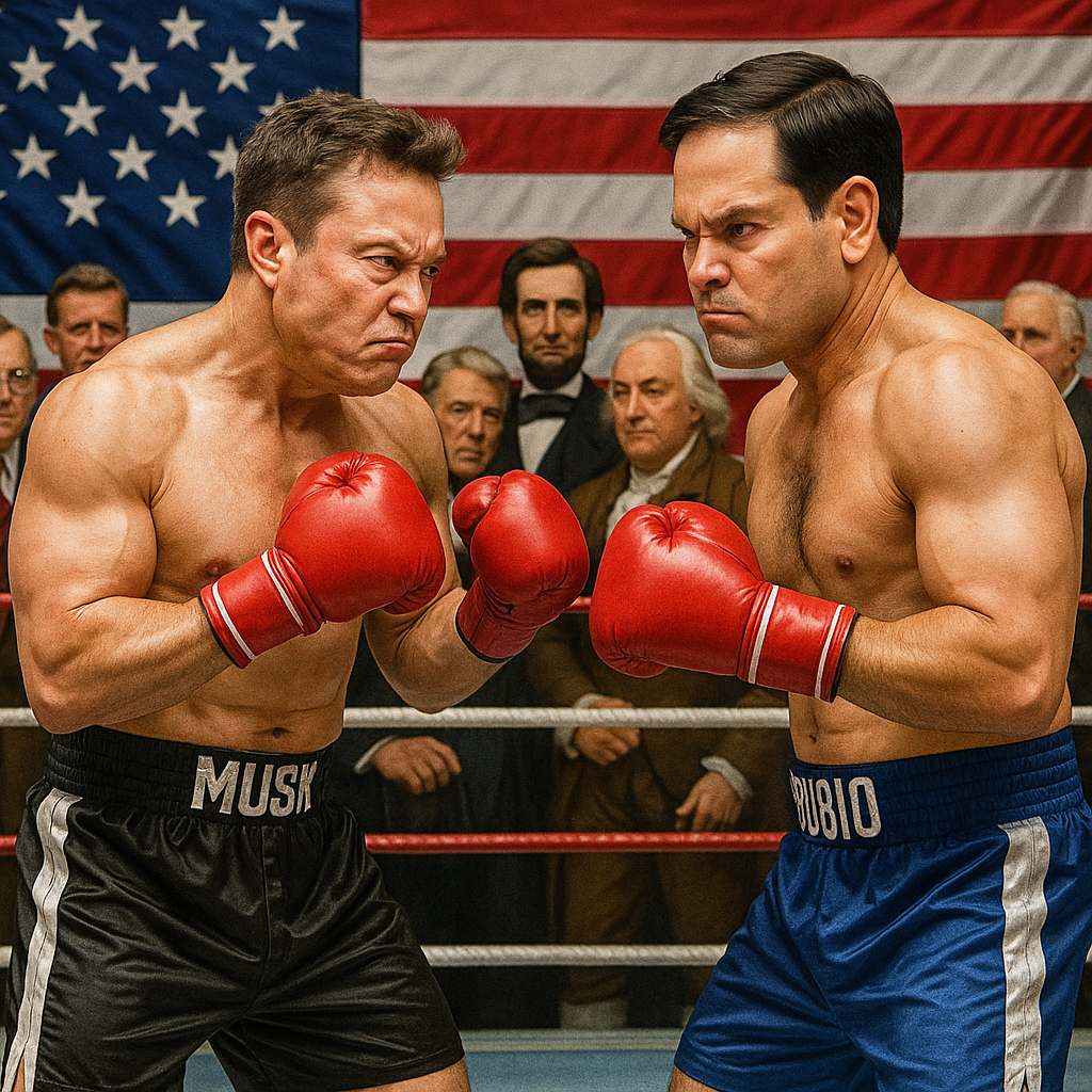 Tensions between Rubio and Musk