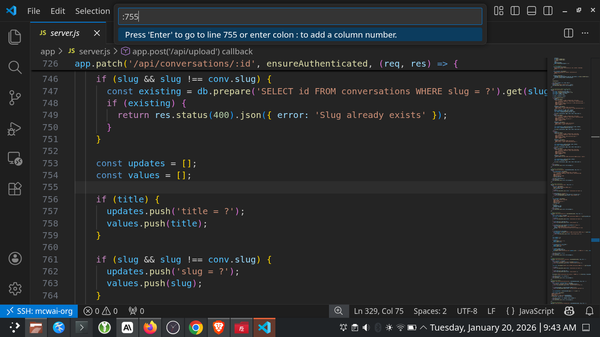 VS Code shortcuts